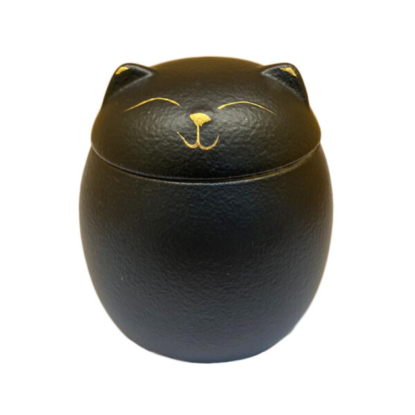 陶瓷骨灰罐 – 黑色貓咪